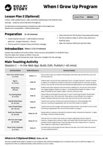 Lesson Plan Option 2