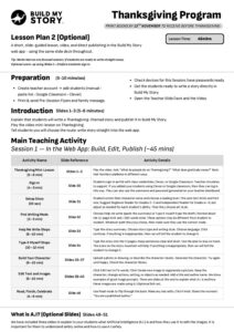 Lesson Plan Option 2