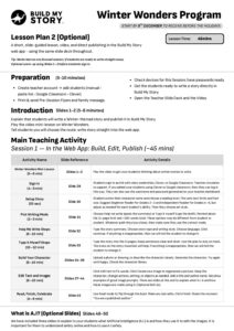 Lesson Plan Option 2